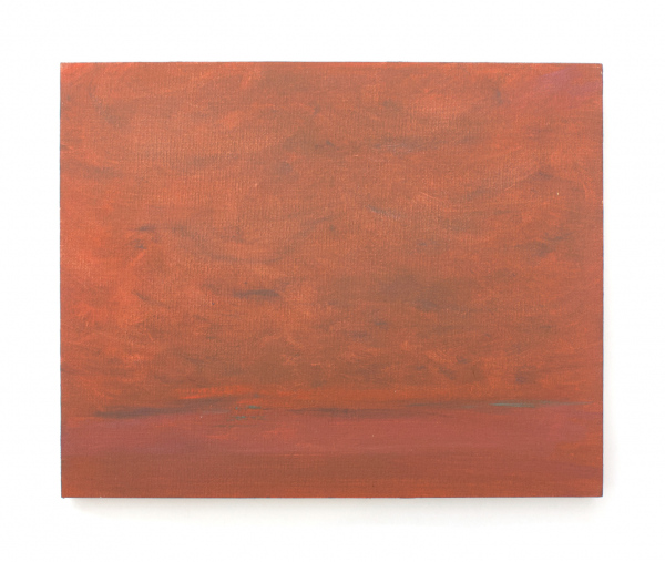 Horizon 2021, oil on canvas, 30 x&amp;nbsp;24cm