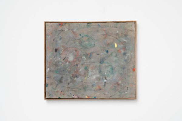 Fruit2025, graphite, watercolour, oil on linen with artist made frame, 36 x 42cm